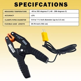 ZIBOO  Replacement Thermocouple K-Type Thermocouple