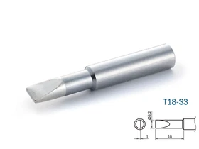 Hakko T18 Series D-Type Soldering Tip for FX-600/FX-8801, Choose from 10 pattern
