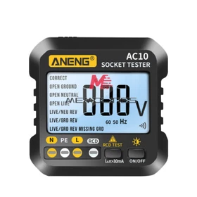 ANENG AC10 Socket Tester Circuit Polarity Phase Check Voltage Plug Detector