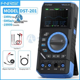 FNIRSI DST-210 DST-201 Digital Oscilloscope Multimeter Signal Generator 3-in-1
