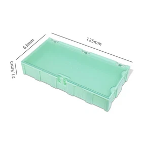 5Pcs/Set SMD SMT Electronic Component Container Case Mini Storage Boxes Kit B