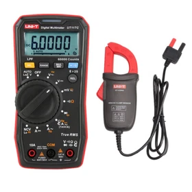 UNI-T UT117C 60000 Counts True RMS Digital Multimeter AC/DC 600V 10A LPF NCV