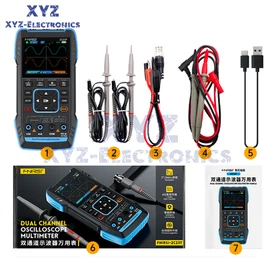 FNIRSI 2C53P 2C23T Digital Oscilloscope Multimeter Signal Generator Dual Channel