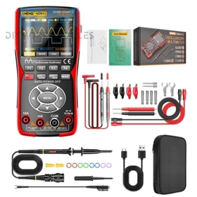 3-in-1 ANENG AOS03 Handheld Digital Multimeter + Oscilloscope + Signal Generator