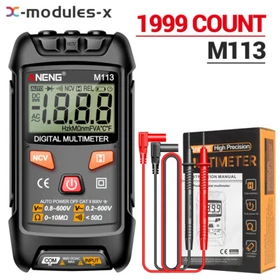 ANENG M113 Digital Multimeter 1999 Counts Auto-Ranging AC/DC Votage NCV Meter U