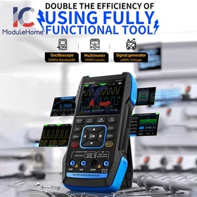 FNIRSI 2C23T 3-IN-1 handheld digital oscilloscope multimeter signal generator US