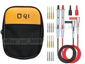 Multimeter Automotive Test Lead Kit with Needles +Soft Bag For FLUKE 101 106 107
