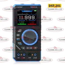 1x FNIRSI DST-210 DST-201 3 in1 Digital Oscilloscope Multimeter Signal Generator