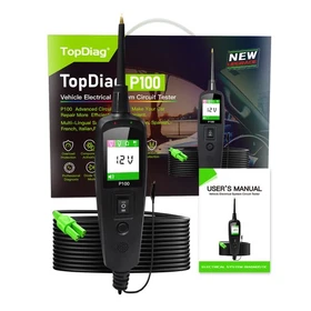 12V 24V Original Topdiag P100 Car Circuit Tester Power Probe Diagnostic Tool US