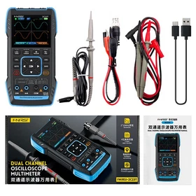 FNIRSI 2C23T / 2C53T Handheld Digital Oscilloscope Multimeter Signal Generator