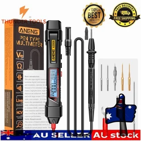 Thunder Tools ANENG A3006 Pen Type Digital Multimeter 4000 Count AC/DC