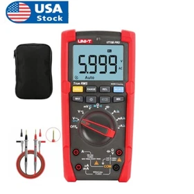 UNI-T TRMS Multimeter Digital AC/DC Voltmeter Ammeter Cap VFC Resistance Tester