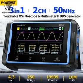 FNIRSI 2C53P/2C23T Digital Oscilloscope Multimeter Signal Generator Dual Channel