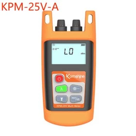 Mini New Fiber Optical Power Meter FTTH Loss Tester Komshine KPM-25V 10mw VFL