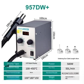 Repair and Temperature Adjustment of Hot Air Gun Desoldering Stations