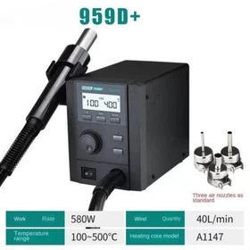 957DW+/959D+ Repair Temperature Regulated Hot Air Gun Desoldering Station