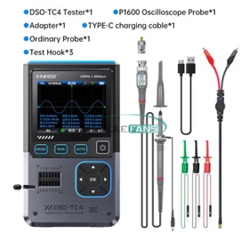FNIRSI 2C23T/2C53T/2C53P Digital Oscilloscope Multimeter Signal Generator NEW