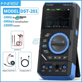 3-In-1 FNIRSI DST210 Handheld Digital Oscilloscope Multimeter Signal Generator