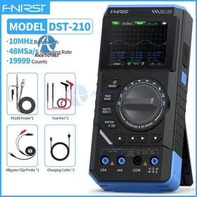 FNIRSI DST-210 DST-201 Digital Oscilloscope Multimeter Signal Generator 3-in-1
