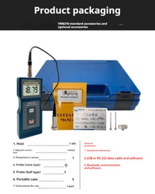 Digital Vibration Meter Vibrometer for Vibrating Machinery 0.01 To 199.9mm/s