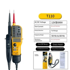 Non-contact Clamp Meter PRV240 Dual-display Clamp Ammeter 200A on-off Tester
