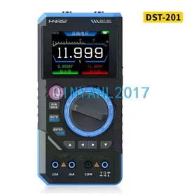 1x FNIRSI DST-210 DST-201 3 in1 Digital Oscilloscope Multimeter Signal Generator