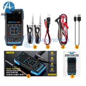 FNIRSI 2C23T Digital Oscilloscope Multimeter Dual CH Function Signal Generator