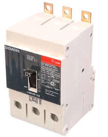 LGB3B125B - Siemens 125A 600V 3-Pole Thermal Magnetic Molded Case Circuit Breake