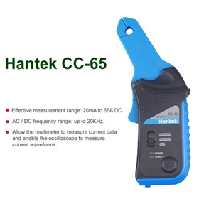 Hantek CC-65 CC-650 20KHz/400Hz AC/DC Current Clamp for Oscilloscope Bandwidth