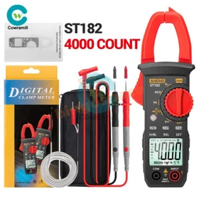 ANENG Digital Clamp Meter AC DC Current Multimeter Ammeter Voltage Tester ST183