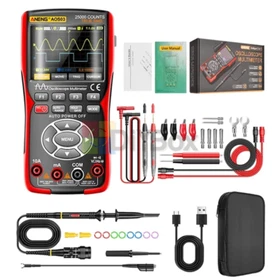 ANENG AOS03 3-in-1 Handheld Multimeter Digital Oscilloscope Signal Generator Set
