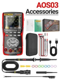 ANENG Oscilloscope Multimeter Signal Generator Handheld LCD Display Multimeter