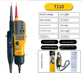 T6-1000pro Non-contact Clamp Meter Voltage Current Dual Display Clamp Meter