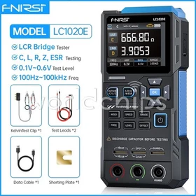 FNIRSI LC1020E Bridge LCR Tester ESR Resistance Capacitance Inductance Meter