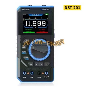 1x FNIRSI DST-210 DST-201 3 in1 Digital Oscilloscope Multimeter Signal Generator