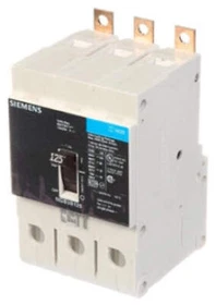 NGB3B125 - Siemens 125A 600V 3-Pole Molded Case Circuit Breaker NGB Frame