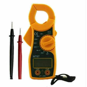 MT87 Digital Electric Clamp Meter Multimeter AC DC Current Volt Amp Tester CS