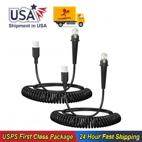 53-53235-N-3 Scanner Coiled Cable 3M For Honeywell MS9590i,MS3780 Fusion,YJ3300