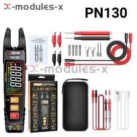 ANENG PN130 Clamp Meter Digital Multimeter AC/DC Volt Ohm Amp Tester Auto Range