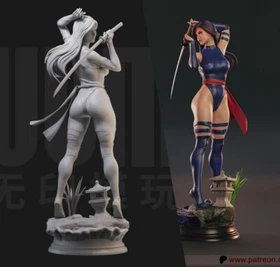 95mm Homo Superior Beauty Unpainted 3D Printed Gk Resin Kit Figurine Comic Model