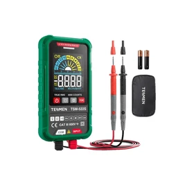 TESMEN TM-510 Digital Multimeter, 4000 Counts, Smart Measurement, Auto-Ranging V