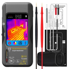 320*320 Thermal Imager Camera 20000 Counts Touchscreen Digital Multimeter 2 in 1
