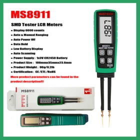 MASTECH MS8910 MS8911 High Quality Smart SMD RC Resistance Multi Meter Digital