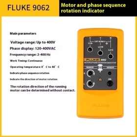 Fluke 9040 Digital Phase Rotation Indicator Tester Meter LCD Display 700V F9040