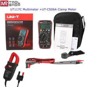 UNI-T UT117C Digital Multimeter True RMS 60000Bits AC DC Bluetooth NCV LPF Test
