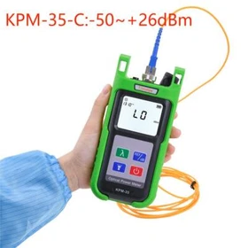 Komshine7 Wavelengths Loss Cable Tester Fiber Optical Power Meter with LED Light