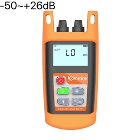 Mini New Fiber Optical Power Meter FTTH Loss Tester Komshine KPM-25V w/VFL 10mw