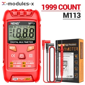 ANENG M113 Digital Multimeter 1999 Counts Auto-Ranging AC/DC Votage NCV Meter U