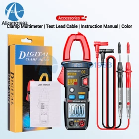 ANENG Digital Clamp Meter Multimeter AC / DC Voltage Amp Hz Capacitance NCV Ohm