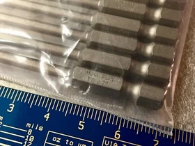 Wiha Hex Bits, Standard 1/4" Drive, SAE, Torx, SELECT Part Number & Quantity